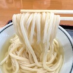 うどん 一福 - 艶々の小麦香るスレンダーなうどんは喉越し抜群❗️