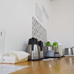 武蔵野うどん 山崎 - わたしの席から右側を見た景色。