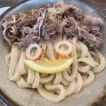 カマ喜ri - 肉ぶっかけ（中・温）