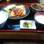 Okonomiyaki Teppanyaki Satsuki - 日替定食いとよりフライ