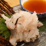 まるたか - やっぱた刺 橙ポン酢がとても美味しい