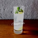 OUT - 自家製ジンジャーエール \1000homemade ginger ale