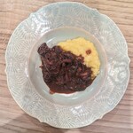 La Stalla - 赤ワインで煮込んだから酔っぱらい蛸