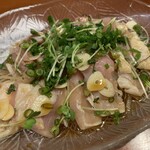 Izakaya Gohyakuen - 宮崎県産　赤鶏のたたき