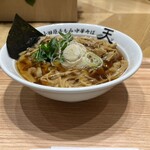 小田原手もみ中華そば 天 - シナチクメン