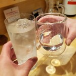Kajuaru Furenchi Bar 7Fuku - 乾杯♪(*^^)o∀*∀o(^^*)♪