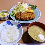 福よし - ひれかつ定食 L判(180g ) 