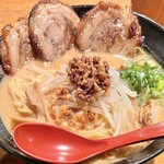 麺屋 武家 - 味噌チャーシュー麺