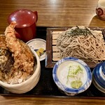 Ame Mbou - 天丼ざる 1,250円