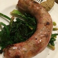 オステリア ラストリカート - 自家製ソーセージの炭火焼
