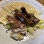 とりよし - げそ、牛タン2