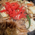 田なか - 写真は焼きうどんです。カレー焼きそばの写真撮るのを忘れてしまった。