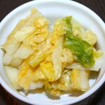 とんかつ一力 - 白菜漬物