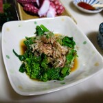 俵や - 菜の花お浸し