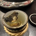 Oyogi Torafugu Ikegani Ryouriajihei - ひれ酒