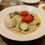 Oinosu Noge - いろいろ野菜とアンチョビのペペロンチーノ
