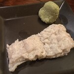 おゝ杉 - わさび醤油で頂きます！うなぎってこんなに甘かったっけ？そしで想像を超えるフワフワ感に感動(((o(*ﾟ▽ﾟ*)o)))