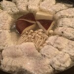 おゝ杉 - すべてお店の方が作って下さって、食べ頃も教えて下さいます