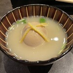 鶏だしおでん さもん - 名古屋コーチン半熟卵