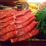 Shimbashi Uokin - 和牛すき焼き