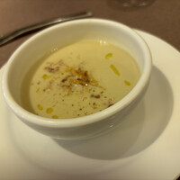 フレンチレストラン にき亭 そごう横浜店 - 季節野菜のクリームスープ