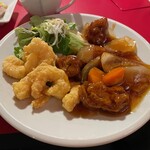南海飯店 - サービスランチのおかず