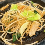 ふくふく食堂 - Mixグリルステーキ定食（1080円）