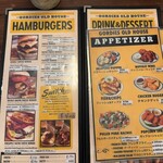 ゴーディーズ オールド ハウス - メニュー