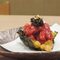【ある日の和牛ユッケ】産地直送とうもろこしと合わせて