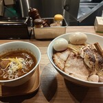 自家製麺 つきよみ - 特製つけ麺麺300