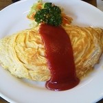 洋食 大かわ - オムライス　750円
