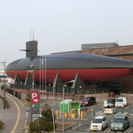 くれ星製麺屋 - 大和ﾐｭｰｼﾞｱﾑ前の鉄のくじら館(本物潜水艦です/海上自衛隊資料館)