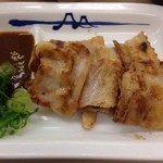 Matsuya - 味噌漬け豚バラ焼定食 ¥580 の味噌漬け豚バラ焼