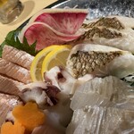 Inasena Wagao - 鮮魚刺身５点盛り