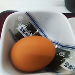 四日市ヒモノ食堂 - 生タマゴと海苔