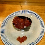 鮨 しもくら - 秋鮭の塩筋子