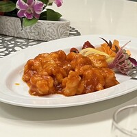 中国料理 盤古殿 新横浜プリンスホテル店 - 大海老のチリソース煮