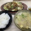 ホルモン定食 ぽんぽこ - 料理写真:ホルモン鉄板＝990円
