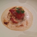 オーベルジュ・ド・リル トーキョー - オマール海老のラグーとセップ茸のリゾット