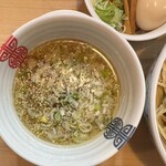 中華そば 多賀野 - 特製栗国の塩つけそば・麺大盛