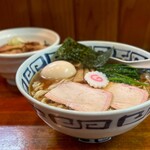 Teuchi Chuuka Soba Takenosuke - 味玉中華そば・麺大盛