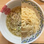 中華そば 多賀野 - 特製栗国の塩つけそば・麺大盛