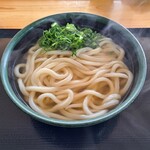 製麺 七や - かけうどん(大)