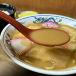 山為食堂 - 中華そば 950円