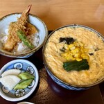 釜揚げうどん 主水庵 - お好みうどんセット