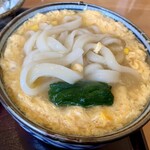 釜揚げうどん 主水庵 - ミニ玉子とじうどん