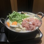 個室居酒屋 鶏の吉助 - 濃厚地鶏パイタン鍋（1人前）×2　1,980円