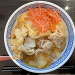 吉野家 - 『豚丼(並盛)+紅生姜』