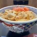 吉野家 - 『豚丼(並盛)+紅生姜』