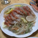 Kakiyasu Dining - 金目鯛と帆立のカルパッチョ　320g